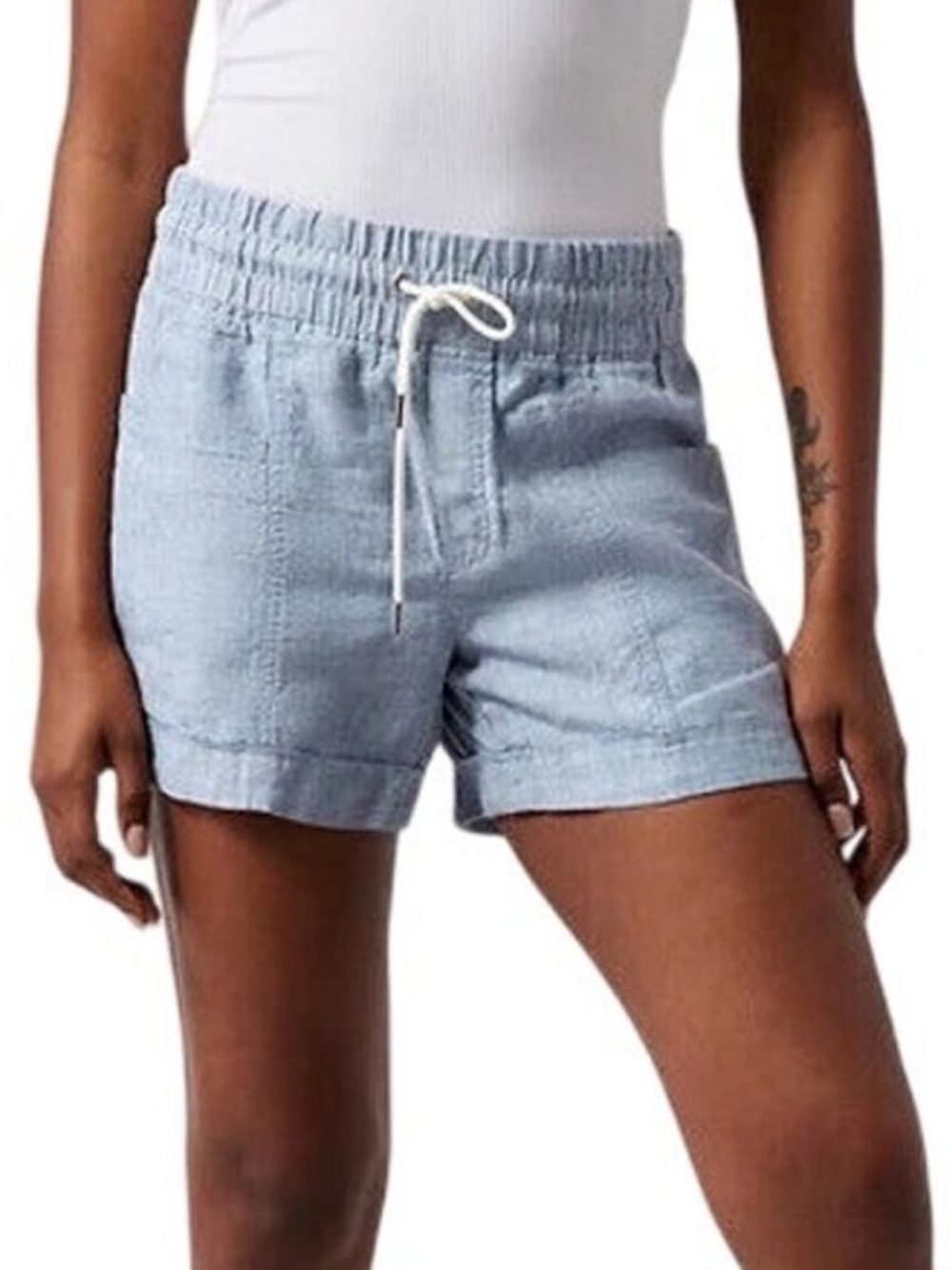 NWT Athleta Cabo Linen 4” Short